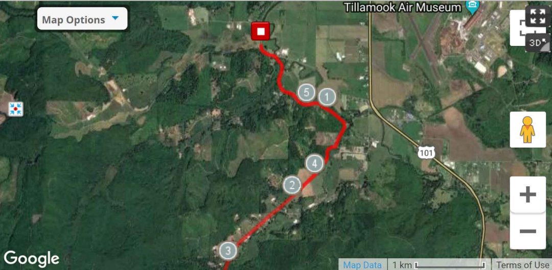 Dump Rd. North 6.09 miles out & back
