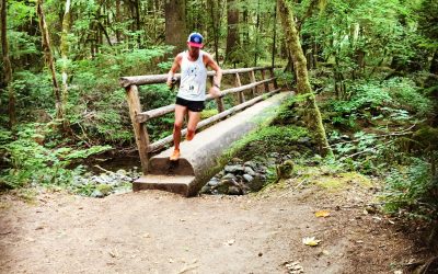 Asher wins the McKenzie River 50k